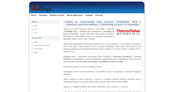 Desktop Screenshot of omega.si